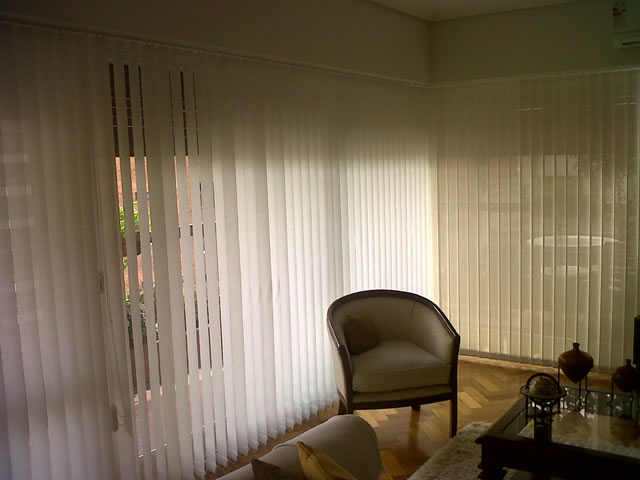 Cortinas bandas verticales