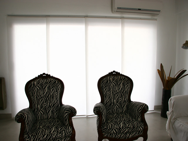 Cortinas paneles orientales