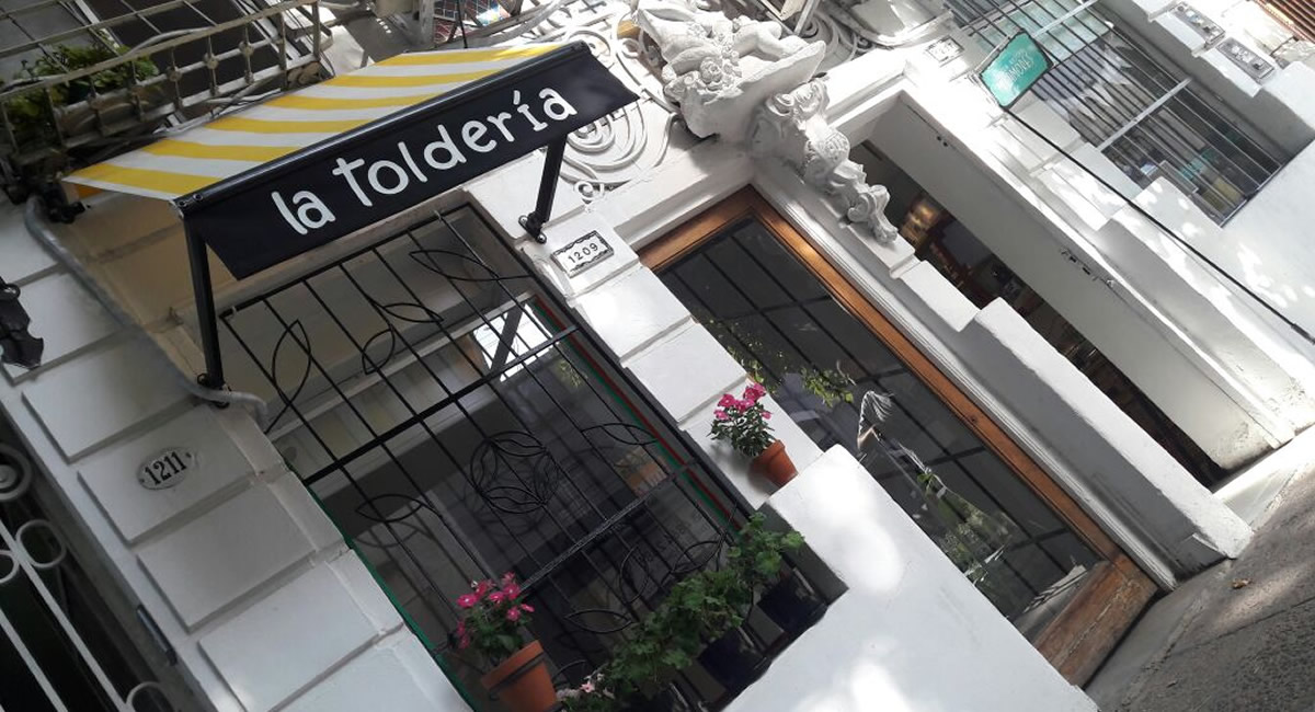 la tolderia fachada negocio en palermo